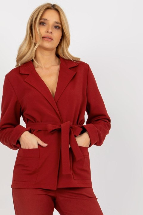 Marynarka Model LK-MA-507798.51P Bordo - Lakerta Marynarka Model LK-MA-507798.51P Bordo - Lakerta