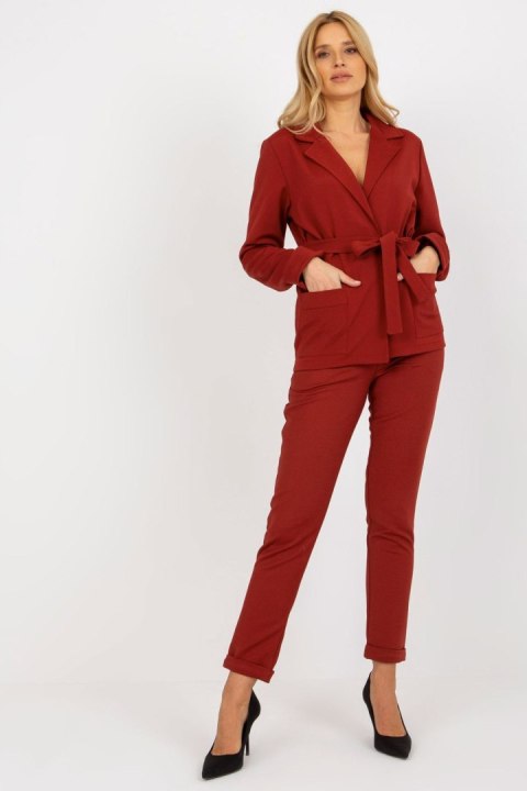 Marynarka Model LK-MA-507798.51P Bordo - Lakerta Marynarka Model LK-MA-507798.51P Bordo - Lakerta