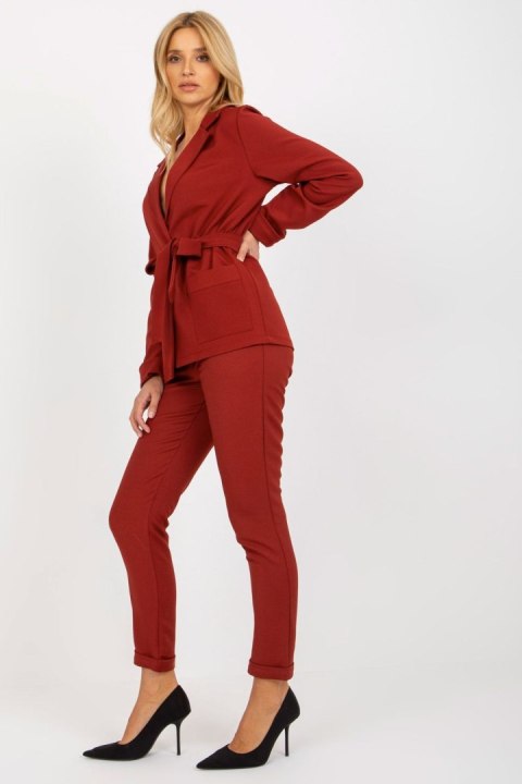 Marynarka Model LK-MA-507798.51P Bordo - Lakerta Marynarka Model LK-MA-507798.51P Bordo - Lakerta