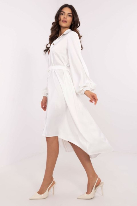 Sukienka Model LK-SK-509790-1.43P White - Lakerta Sukienka Model LK-SK-509790-1.43P White - Lakerta