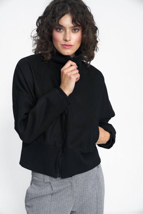 Czarna kurtka KU02 Black - Nife Czarna kurtka KU02 Black - Nife