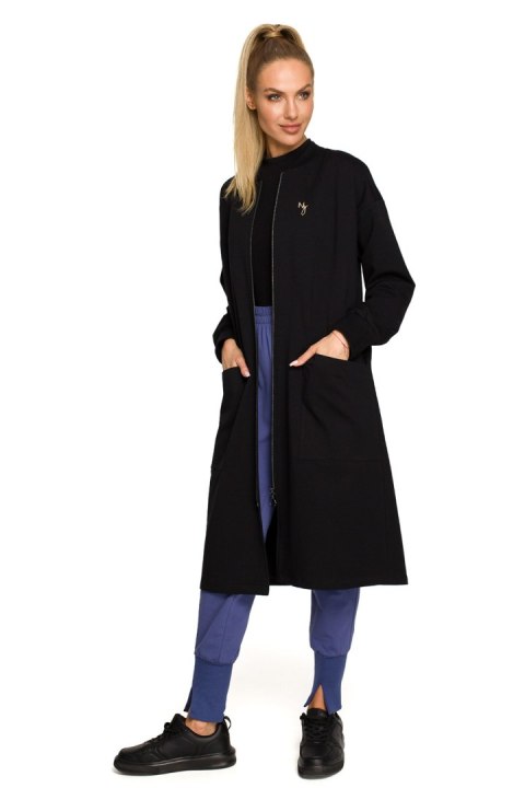 Bluza Damska Model MOE694 Black - Moe Bluza Damska Model MOE694 Black - Moe