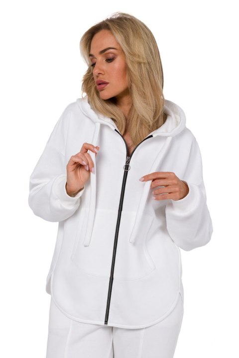 Bluza Damska Model MOE761 Ecru - Moe Bluza Damska Model MOE761 Ecru - Moe