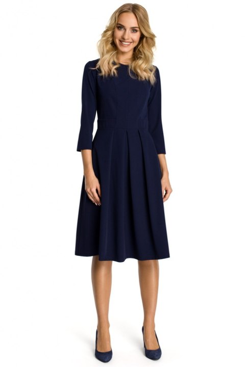 Sukienka Model MOE335 Navy - Moe Sukienka Model MOE335 Navy - Moe