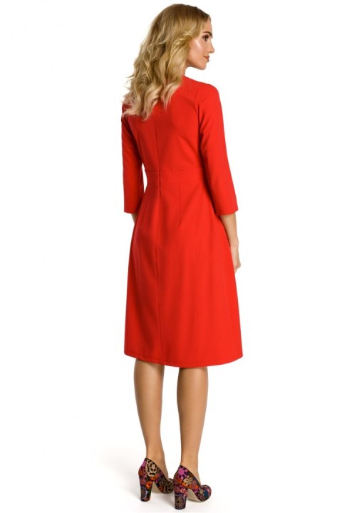Sukienka Model MOE335 Red - Moe Sukienka Model MOE335 Red - Moe