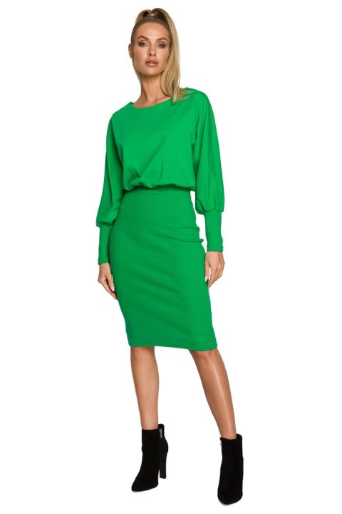 Sukienka Model MOE690 Green - Moe Sukienka Model MOE690 Green - Moe