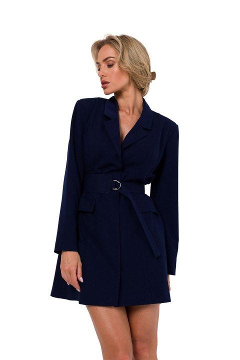 Sukienka Model MOE749 Navy - Moe Sukienka Model MOE749 Navy - Moe