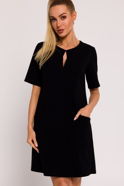 Sukienka Model MOE788 Black - Moe Sukienka Model MOE788 Black - Moe