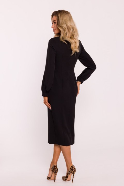 Sukienka Model MOE812 Black - Moe Sukienka Model MOE812 Black - Moe