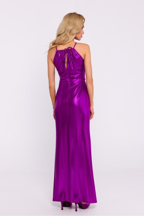 Sukienka Model MOE833 Purpura - Moe Sukienka Model MOE833 Purpura - Moe