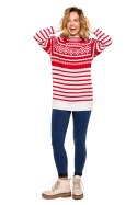 Sweter Damski Model MXS08 Red - Moe