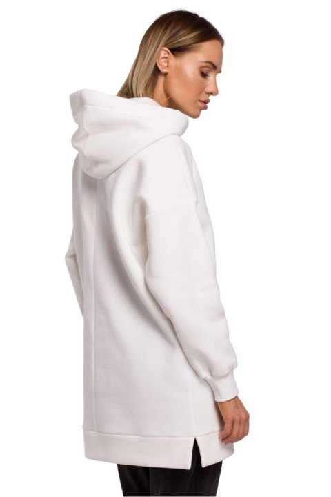 Bluza Damska Model MOE534 Ecru - Moe Bluza Damska Model MOE534 Ecru - Moe
