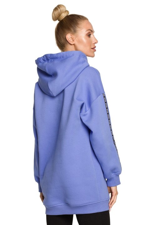 Bluza Damska Model MOE696 Light Violet - Moe Bluza Damska Model MOE696 Light Violet - Moe