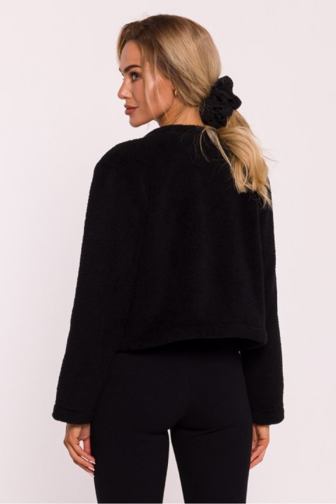 Bluza Damska Model MOE807 Black - Moe Bluza Damska Model MOE807 Black - Moe