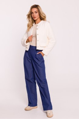 Bluza Damska Model MOE807 Ecru - Moe Hurtownia odzieży on-line, moda damska, bielizna i obuwie dla kobiet - Matterhorn.pl