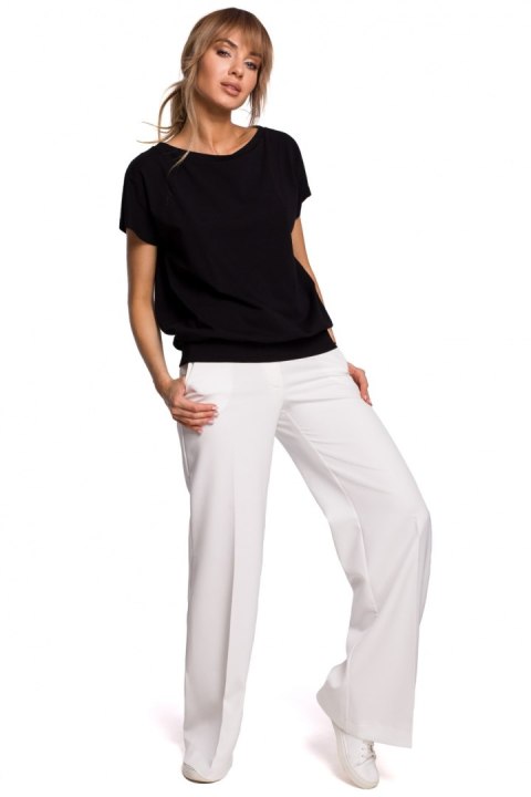 Bluzka Model MOE498 Black - Moe Bluzka Model MOE498 Black - Moe