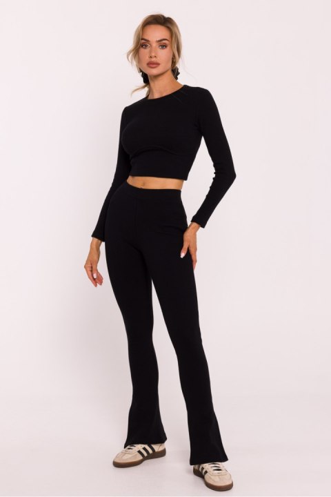 Legginsy Model MOE816 Black - Moe Legginsy Model MOE816 Black - Moe