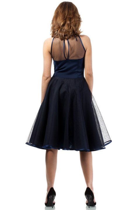 Sukienka Model MOE148 Navy - Moe Sukienka Model MOE148 Navy - Moe