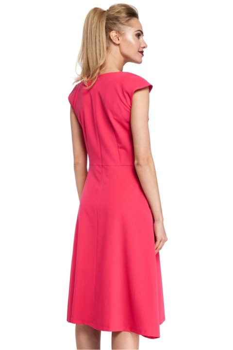 Sukienka Model MOE296 Pink - Moe Sukienka Model MOE296 Pink - Moe