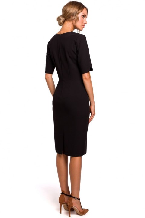 Sukienka Model MOE455 Black - Moe Sukienka Model MOE455 Black - Moe
