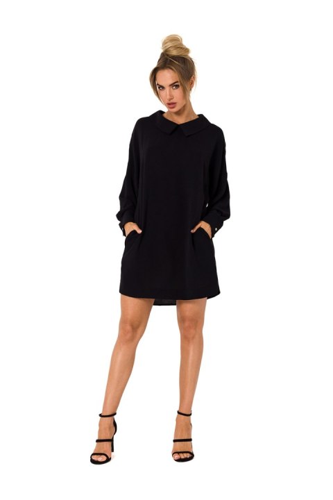Sukienka Model MOE740 Black - Moe Sukienka Model MOE740 Black - Moe