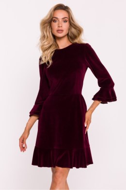 Sukienka Model MOE825 Bordo - Moe Hurtownia odzieży on-line, moda damska, bielizna i obuwie dla kobiet - Matterhorn.pl