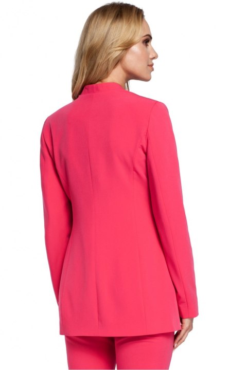 Żakiet Model MOE304 Pink - Moe Żakiet Model MOE304 Pink - Moe