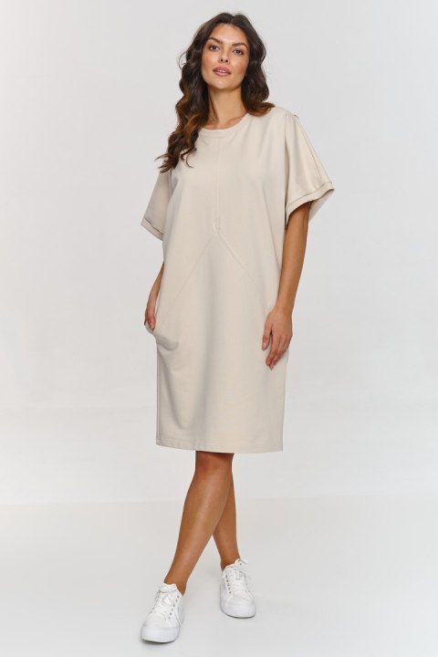 Sukienka Model M864 Light Beige - Makadamia Sukienka Model M864 Light Beige - Makadamia