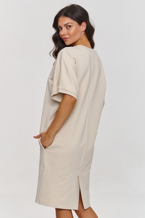 Sukienka Model M864 Light Beige - Makadamia Sukienka Model M864 Light Beige - Makadamia