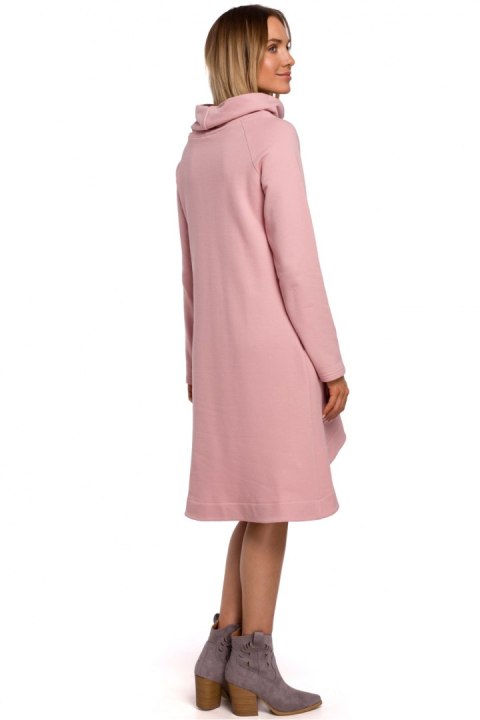 Sukienka Model MOE551 Powder Pink - Moe Sukienka Model MOE551 Powder Pink - Moe