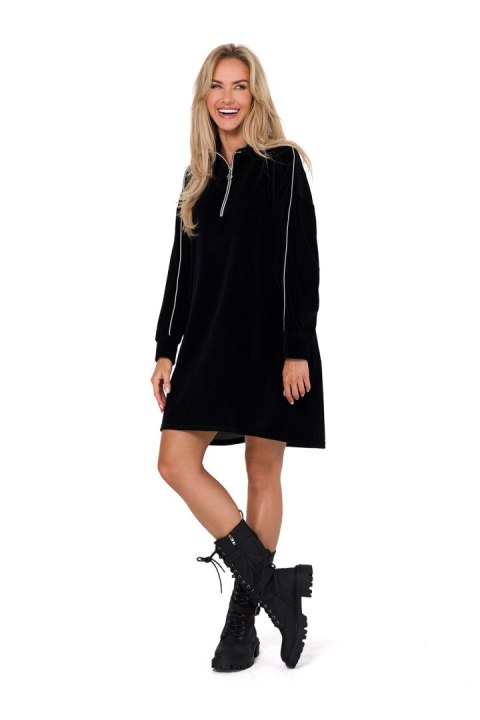 Sukienka Model MOE764 Black - Moe Sukienka Model MOE764 Black - Moe