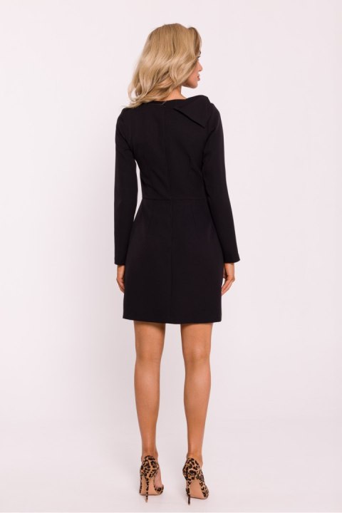 Sukienka Model MOE814 Black - Moe Sukienka Model MOE814 Black - Moe