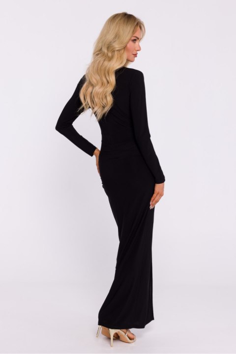 Sukienka Model MOE840 Black - Moe Sukienka Model MOE840 Black - Moe