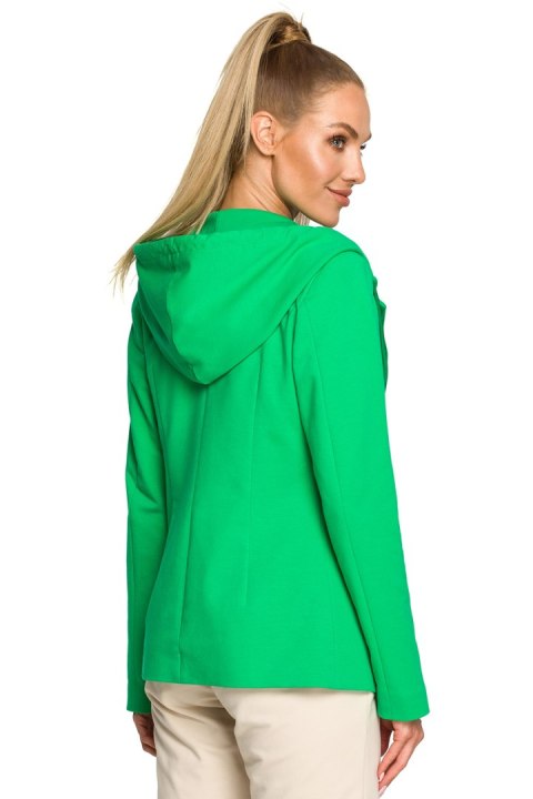 Żakiet Model MOE691 Green - Moe Żakiet Model MOE691 Green - Moe