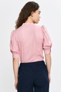 Bluzka z wiązaniem pod szyją B189 Pink - Nife