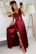 Sukienka Model 2204-10 Bordo - Bicotone