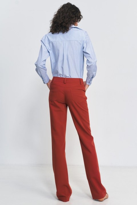 Rude spodnie typu bootcut SD80 Rudy - Nife Rude spodnie typu bootcut SD80 Rudy - Nife