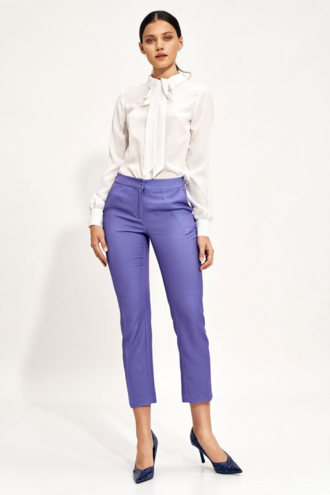 Spodnie Fioletowe spodnie chino SD70 Violet - Nife Spodnie Fioletowe spodnie chino SD70 Violet - Nife